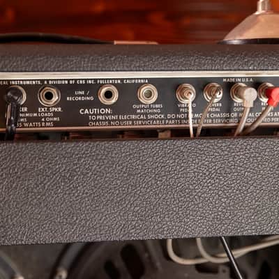 Fender Twin Reverb - 135-Watt 2x12" - 1978 image 9