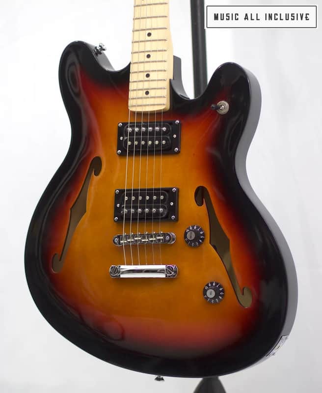 Squier Affinity Starcaster 3-Tone Sunburst image 1