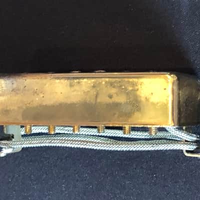 Gibson Patent # Sticker T-top Humbucker pickups 1968 - T-Tops w Gold Covers Narrow spacing PAFs Byrdland image 5