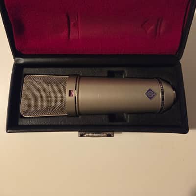 Neumann U 87 Large Diaphragm Multipattern Condenser Microphone 1967 - 1985 - Nickel image 1