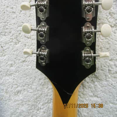 Harmony H-71 Meteor Guitar, 1960's, Blond, Dearmond Pu's, Waverly Tuners image 22