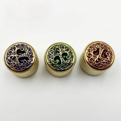 3pcs Guitar Bass Control Knobs - Upgrade Replacement Volume/Tone Knob image 2