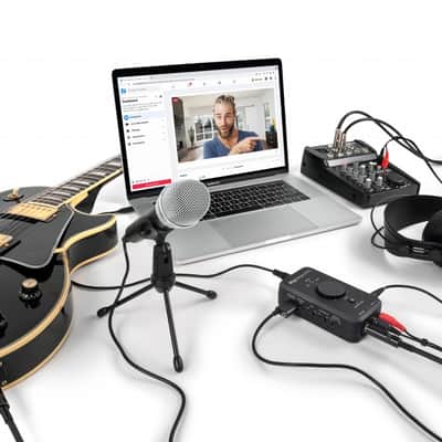 IK Multimedia iRig Stream Pro USB Audio Interface 2021 - Present - Black image 12