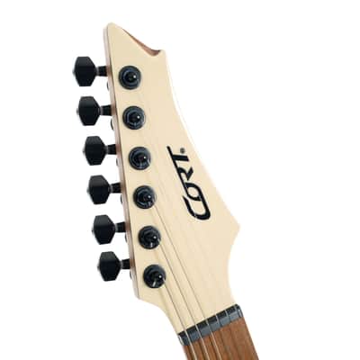 Cort X700 Mutility II Multi-Scale Electric Guitar - Military Beige image 6
