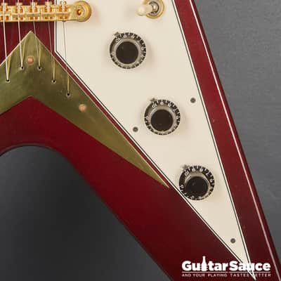 Gibson Flying V Custom Shop 2009 - Burgundy Metallic (Cod.1796UG) image 7
