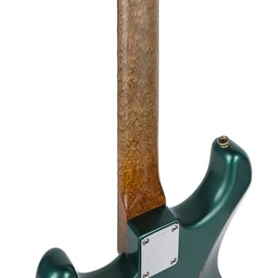 New Fender Custom Shop Andy Hicks Masterbuilt 1960 Stratocaster Journeyman Relic Sherwood Green Metallic Brazilian Rosewood Birdseye Neck image 7