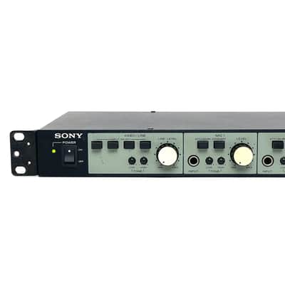 Sony MU-X052V Audio Mixer built in Echo & Tone equalizer Rare Sony outboard units Made in Japan - Worldwide Shipment image 2