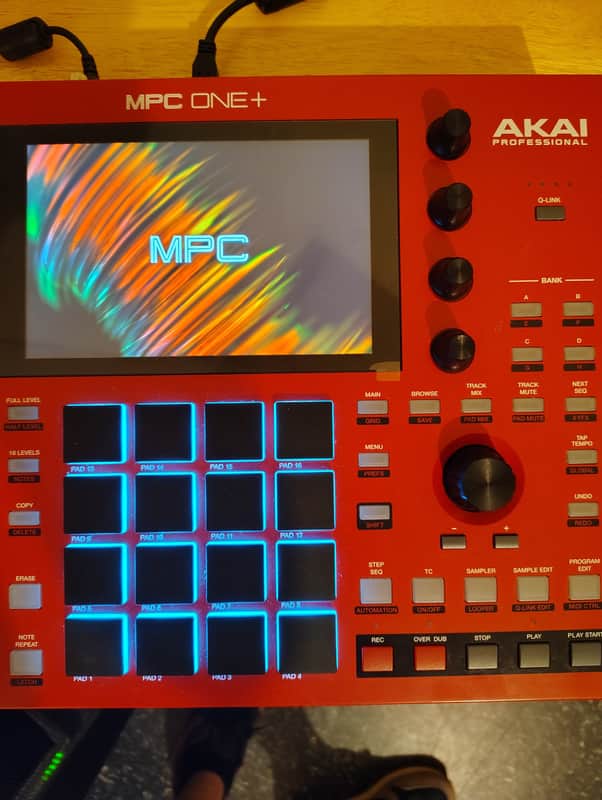 Akai MPC One + Standalone MIDI Sequencer 2023 - Present - Red image 1