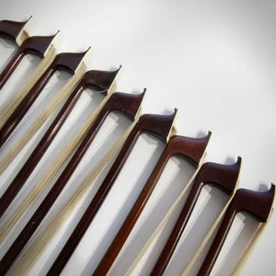 German Violin Bow High Quality 3/4 Size Circa-1900s-Brown image 7