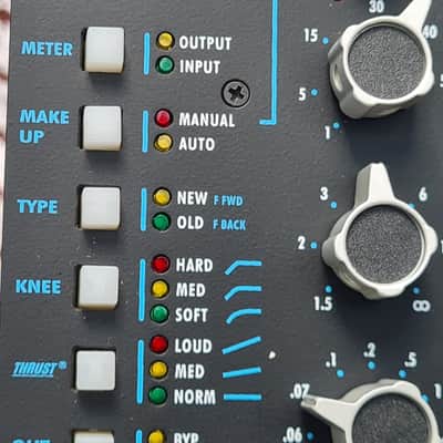 API 529 500 Series Stereo Compressor Module 2018 - Present - Black image 3