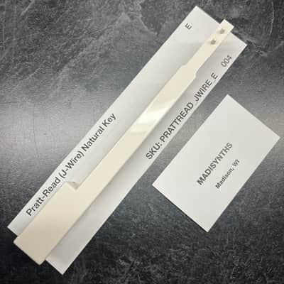 ORIGINAL Pratt-Read Replacement E Key (Pratt-Read J-Wire Keybeds) for Pro-One, Odyssey mk3, Oberheim Two/Four/Eight Voice, OB-1, and more