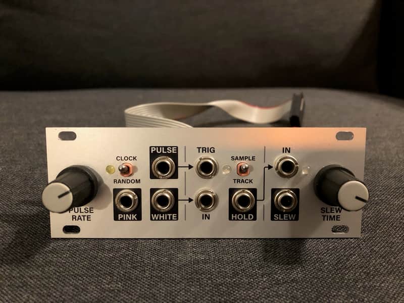 Intellijel Noise Tools 1U Clock / Random Pulse / Sample & Hold / Slew Eurorack Synth Module 2017 - Present - White image 1