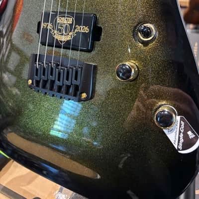 Schecter 50th Anniversary C-1 2026 - 50th Gold Burst image 4