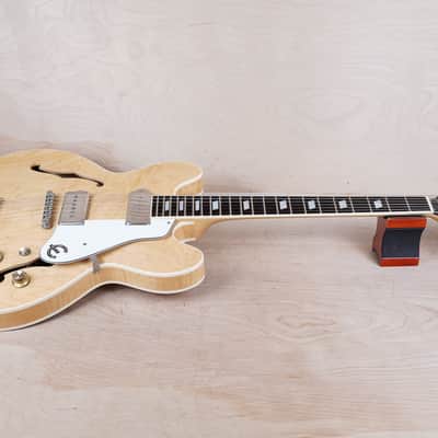 Epiphone Casino MIJ 1996 Natural Export Market Version Tereda Maple Neck Made in Japan w/ Hard Case image 3