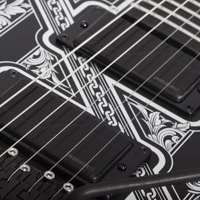 Schecter Avenger FR Przym Palladium Gloss Black image 7