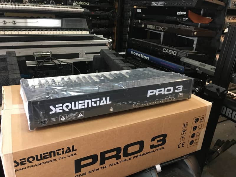Sequential Circuits Pro 3 Multi-Filter Mono/Paraphonic Synthesizer in box //ARMENS// image 1