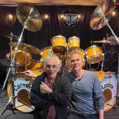 Carmine Appice's Ludwig 1976 Realistic Rock, Rod Stewart, Ted Nugent 10 Piece Drum Set. Signed! image 8