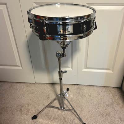 Pearl PL910C Student Snare and Bell Kit with Rolling Case 2010s - Black image 4