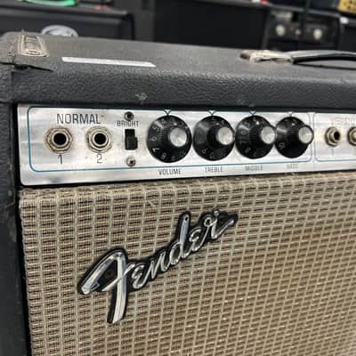 Fender Twin Reverb 2-Channel 100-Watt 2x12" Guitar Combo 1972 - 1976 - Silverface image 3