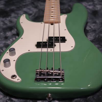 Left Handed Fender American Professional Precision Bass Antique Olive Tribute image 6
