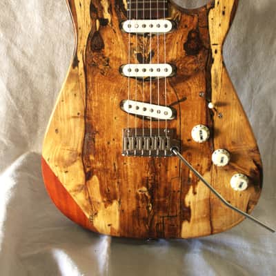 Bhakatt Double Cut 2026 - Body Polyurethanes neck oil finish, beautiful figure wood image 1