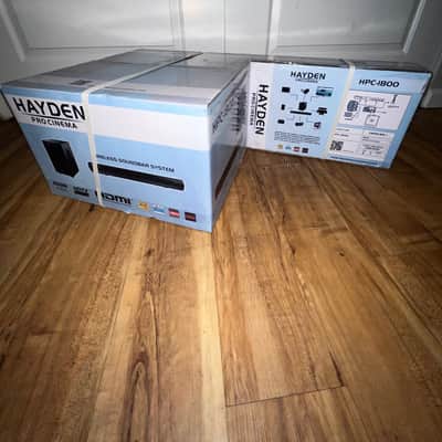 Hayden Pro Cinema Wireless Soundbar System HPC-1800 Blk image 2