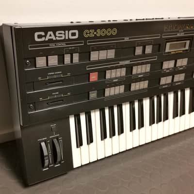 Casio CZ-3000 61-Key Synthesizer 1986 - Black