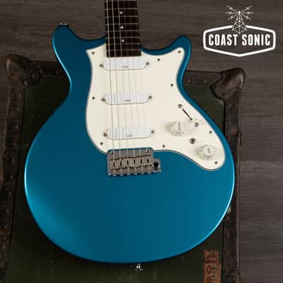 Kz Guitar Works KGW Bolt-On 22 "Lake Placid Blue" image 5
