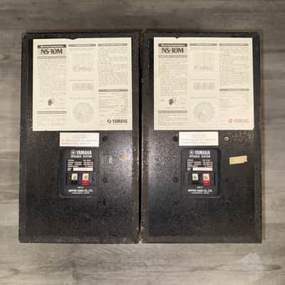 Yamaha NS-10M (Pair) 1980s - Black image 3