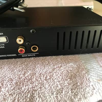 Rolls RA170 70-Volt Power Amplifier for commercial applications. Includes rack mount bolts and washers. image 6