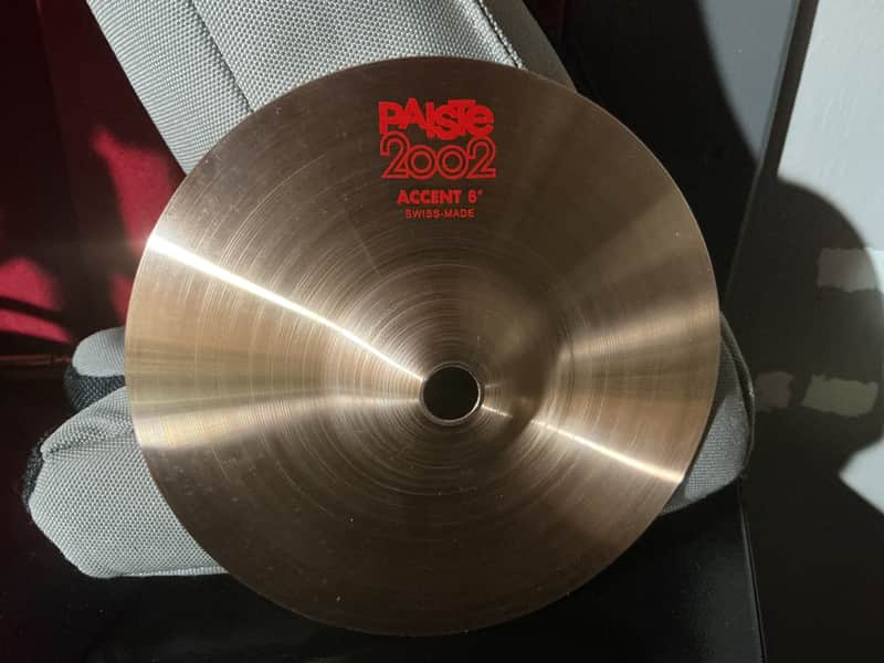 Paiste 6" 2002 Accent Cymbal Mint Condition image 1