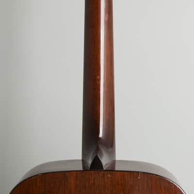 C. F. Martin  D-18 Flat Top Acoustic Guitar (1936), ser. #64384, molded black plastic hard shell case. image 9