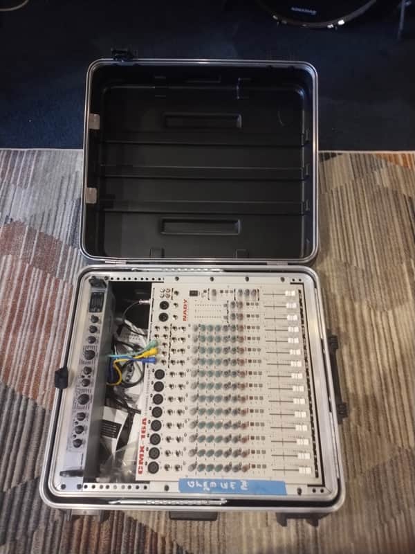Nady CMX-16A silver 16 Channel Stereo Mic/Line Mixer image 1