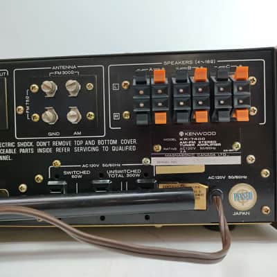 Kenwood KR-7400 AM/FM Stereo Receiver 1974-1976 - Silver / Wood image 7