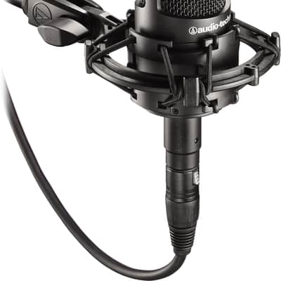 Audio Technica AT2035 Studio Condenser Microphone with Accessory Bundle image 2