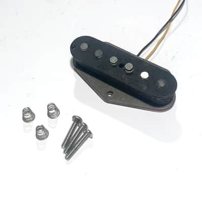 Vintage Early / Mid-1970s Fender USA Telecaster Bridge Pickup Grey Bobbin 6.2 K Rare Made in USA Tele Fullerton Era image 8