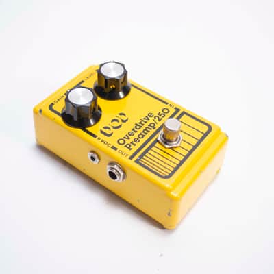 DOD Overdrive Preamp 250 1980s - Yellow image 1