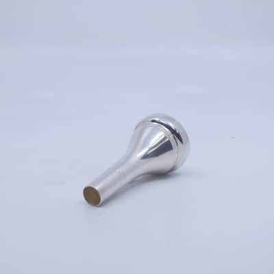 ACB 4.5+ Large Shank Trombone Mouthpiece - Silver image 3