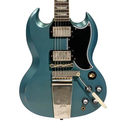Gibson Custom 1964 SG Standard Reissue Murphy Lab, Light Aged Antique Pelham Blue image 1