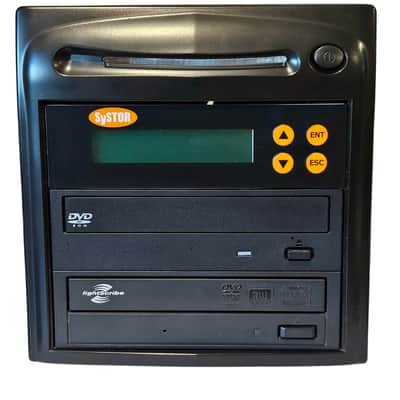 SySTOR 1DVDLS Standalone LightScribe CD/DVD Duplicator Tower – Tested Working DIY Studio Gear image 2