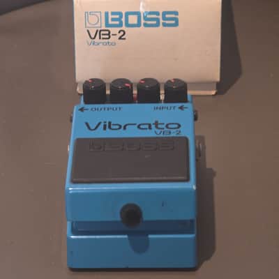 Boss VB-2 Vibrato (First Year) Sept 1982 MIJ Box Manual image 6