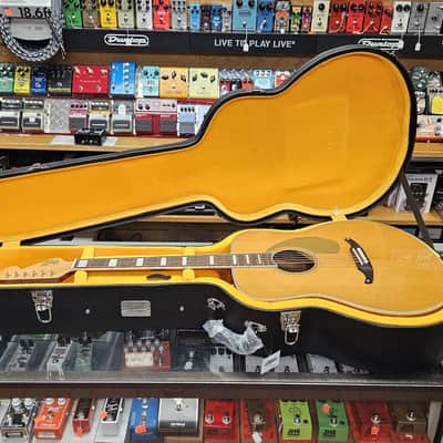 Fender Palomino Vintage Acoustic Electric Guitar Aged Natural 2023 image 7