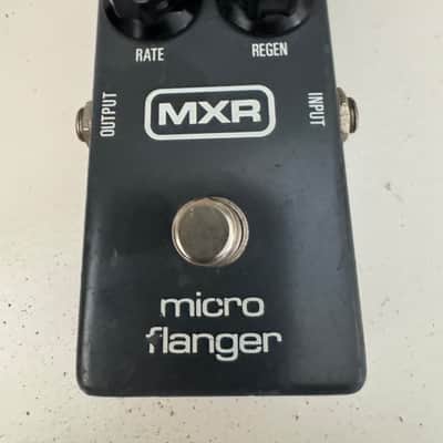 MXR Micro Flanger Vintage Reticon SAD512 chip Flange MX-152 1981 - Brown image 1