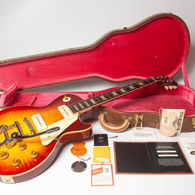 *** Gibson Custom Shop Les Paul Standard '56 Reissue 2022 - Vintage Sunburst with Bigsby A Gentleman's Les Paul image 20