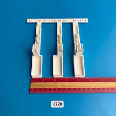 CASIO WK-1630 WK-3000 Keyboard Part: White Keys [D-F-A] 3-Key Set (T) image 8