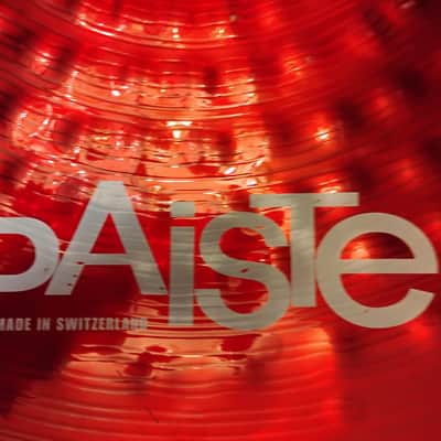Paiste 24" Color Sound 900 Series Mega Ride Cymbal 2017 - Present - Red image 7