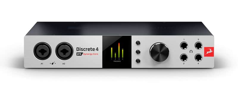 Antelope Audio DISCRETE-4PRO-SYN-CO 4x10 Desktop TB 3 & USB 2 Audio Interface image 1