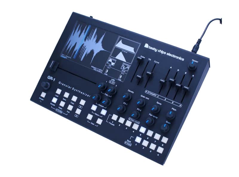 Tasty Chips GR-1 Granular Synthesizer Desktop Module (Black) [B