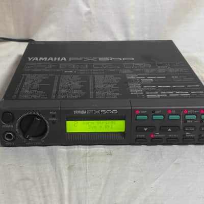 YAMAHA FX500 Simul-Effect Processor w/ power supply New internal battery image 2