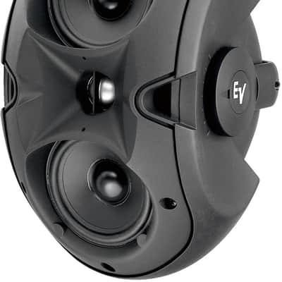 Electro-Voice EVID 4.2 Dual 4" 2-Way Surface-Mount Passive Unpowered Loudspeaker, Black, Pair image 3